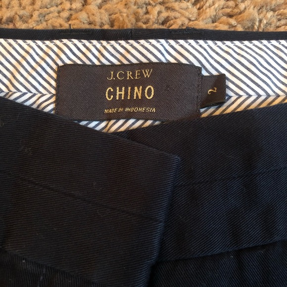 JCrew chino navy size 2 - Picture 2 of 4
